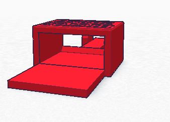 Hictop Hotbed Cable Support | 3d print model