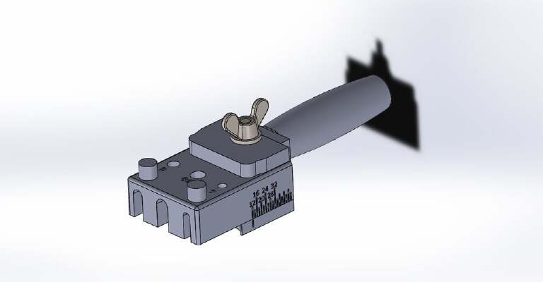 dowel master - jig - Meisterdübler - wolfcraft | 3d print model