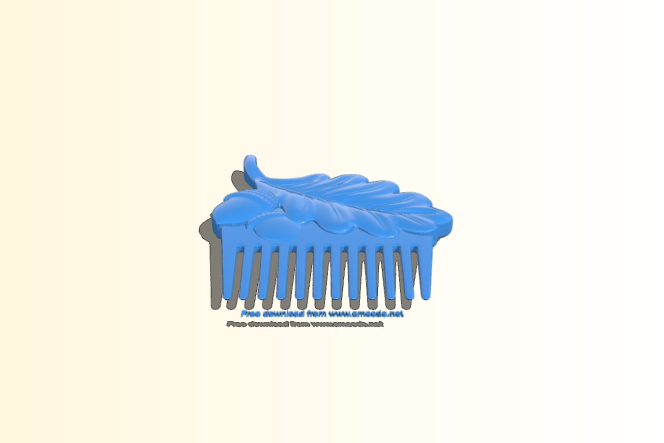 Oak leaf comb