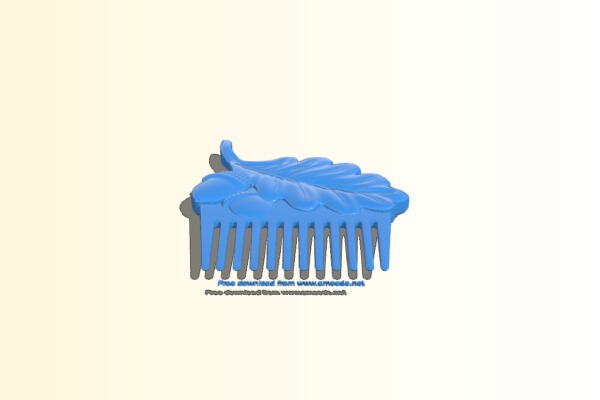 Oak leaf comb | 3d print model
