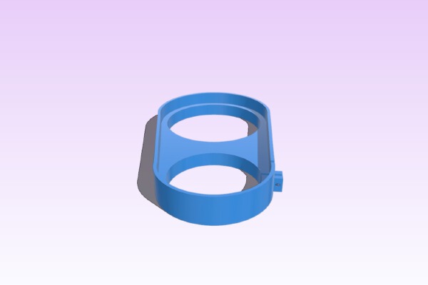 Dust Shoe for CNC Router table | 3d print model