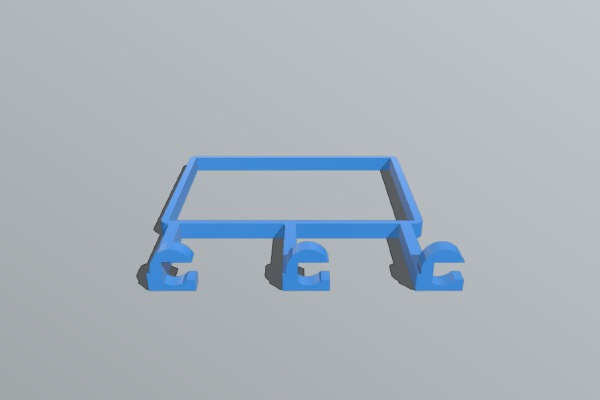 Power Point Cord & Socket Organiser (Australia, New Zealand, Fiji, Tonga, Solomon Islands, and Papua New Guinea sockets) | 3d print model