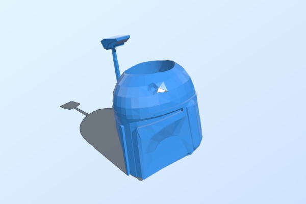 Boba Fett Pen Holder | 3d print model