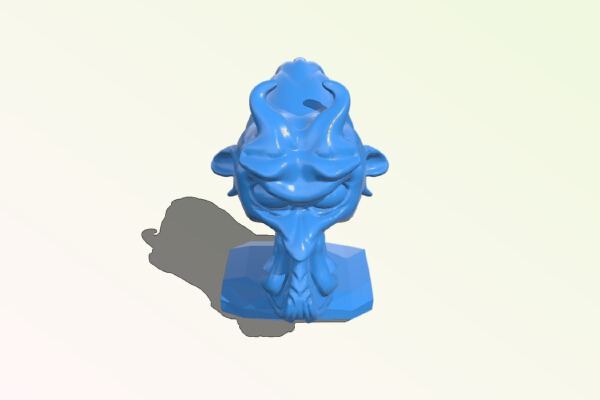 Creepy alien | 3d print model