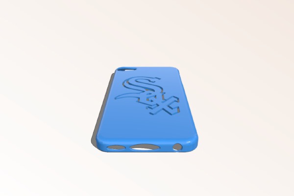 Chicago South Sider iPod 5 case. | 3d print model