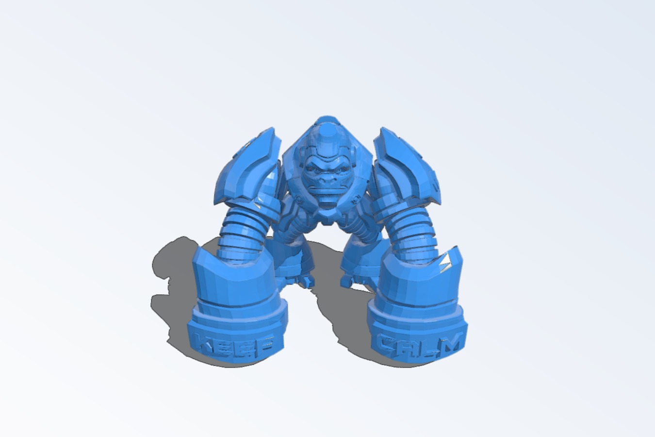 Gorilla tron robot