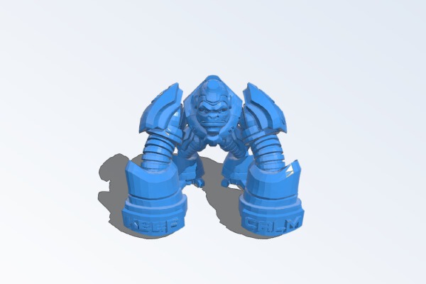 Gorilla tron robot | 3d print model
