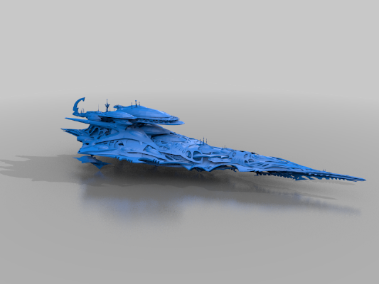 battlefleet gothic terrain dump | 3d print model