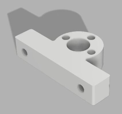 CNC T8 Backlash Nut Camisa CNC Profe Garcia | 3d print model