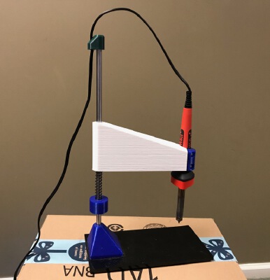 Heatset Insert Press | 3d print model