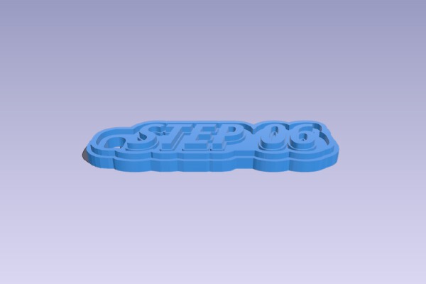 Keychain STEP 06 | 3d print model