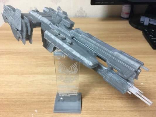 UNSC Paris class Frigate | 3d print model