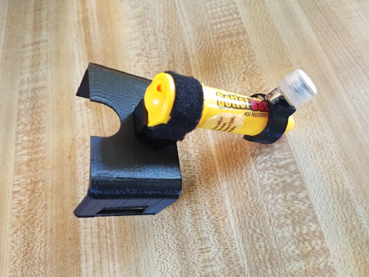 Mavic Pro Getterback mount with optional flasher | 3d print model