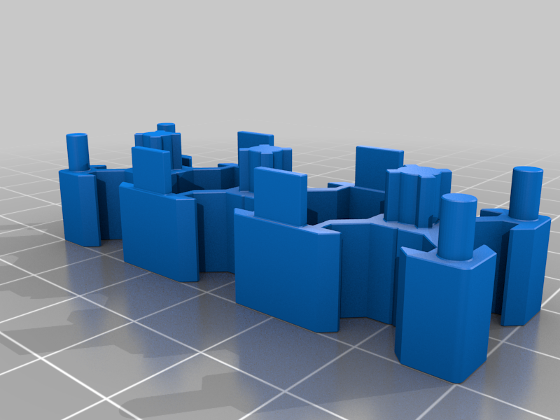 Profilati estrusi in alluminio 20mm x 60mm V-SLOT modulari