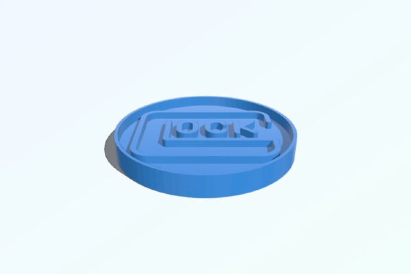 Glock Logo Coaster | 3d print model
