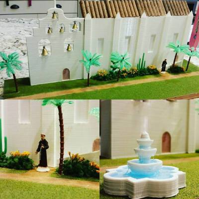 Mission San Gabriel Archangel Project | 3d print model