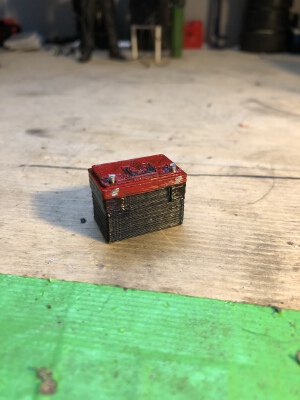 Scale Batteries | 3d print model