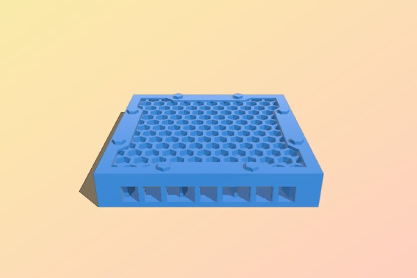 Openlock v7.0 Simple Industrial Tiles | 3d print model