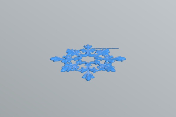 Flower-shaped pattern | 3d print model