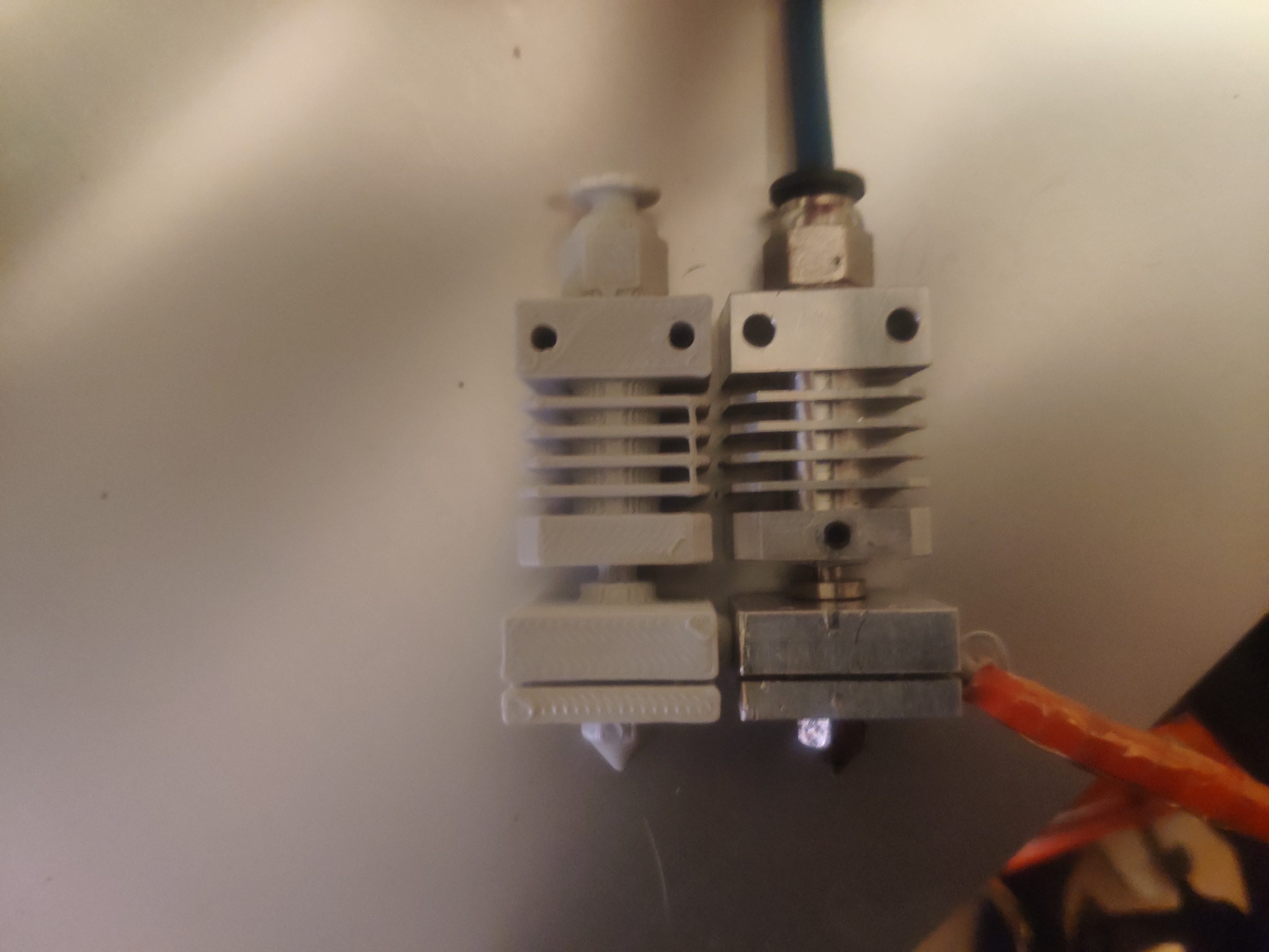 CR-10 microswiss hotend and x-carriage mockups