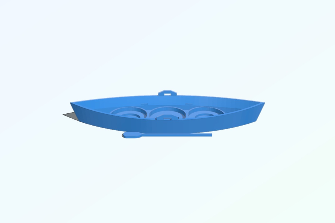 28mm Rowboat Canoe