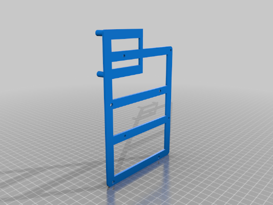 Anet A8 PCB and MOSFET holder with fans | 3d print model