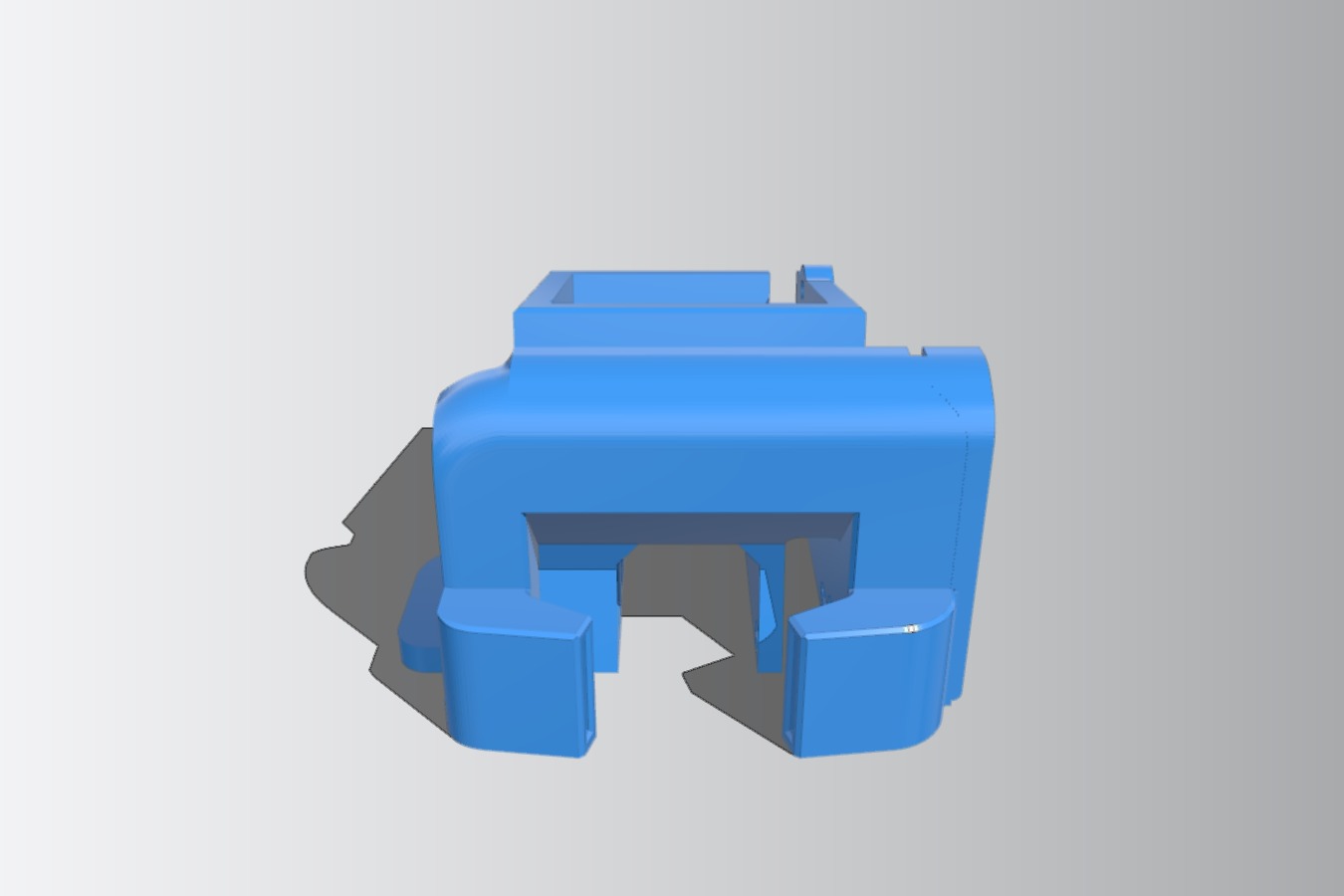 Satsana 5015-4020 Fan Duct w_ BLTouch for Ender 3