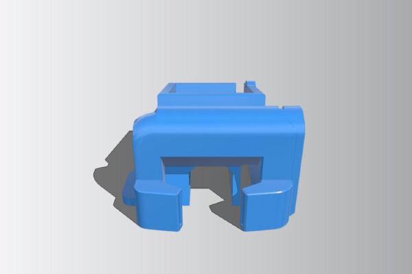 Satsana 5015-4020 Fan Duct w_ BLTouch for Ender 3 | 3d print model