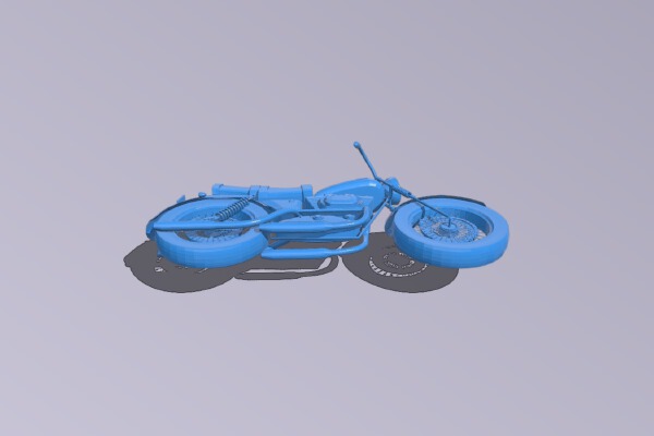 Army bike – Motorbike | 3d print model