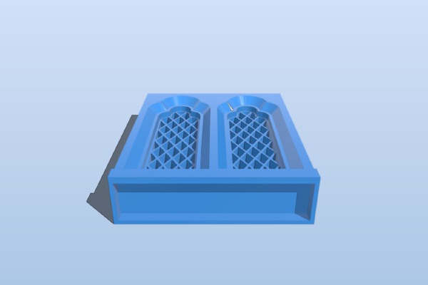 Medieval Double Window for Block City blocks | 3d print model