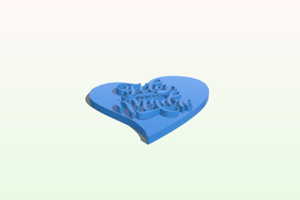 Dia de la madre - Corazón | 3d print model