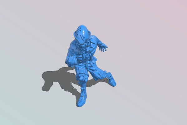 Cemetery zombie | 3d print model