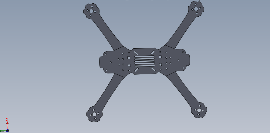 foldable racing dron