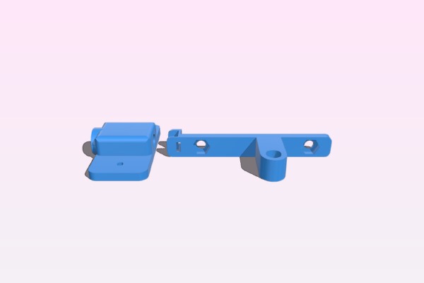 Folger Tech FT-5 filament guide ("reverse bowden") brackets | 3d print model