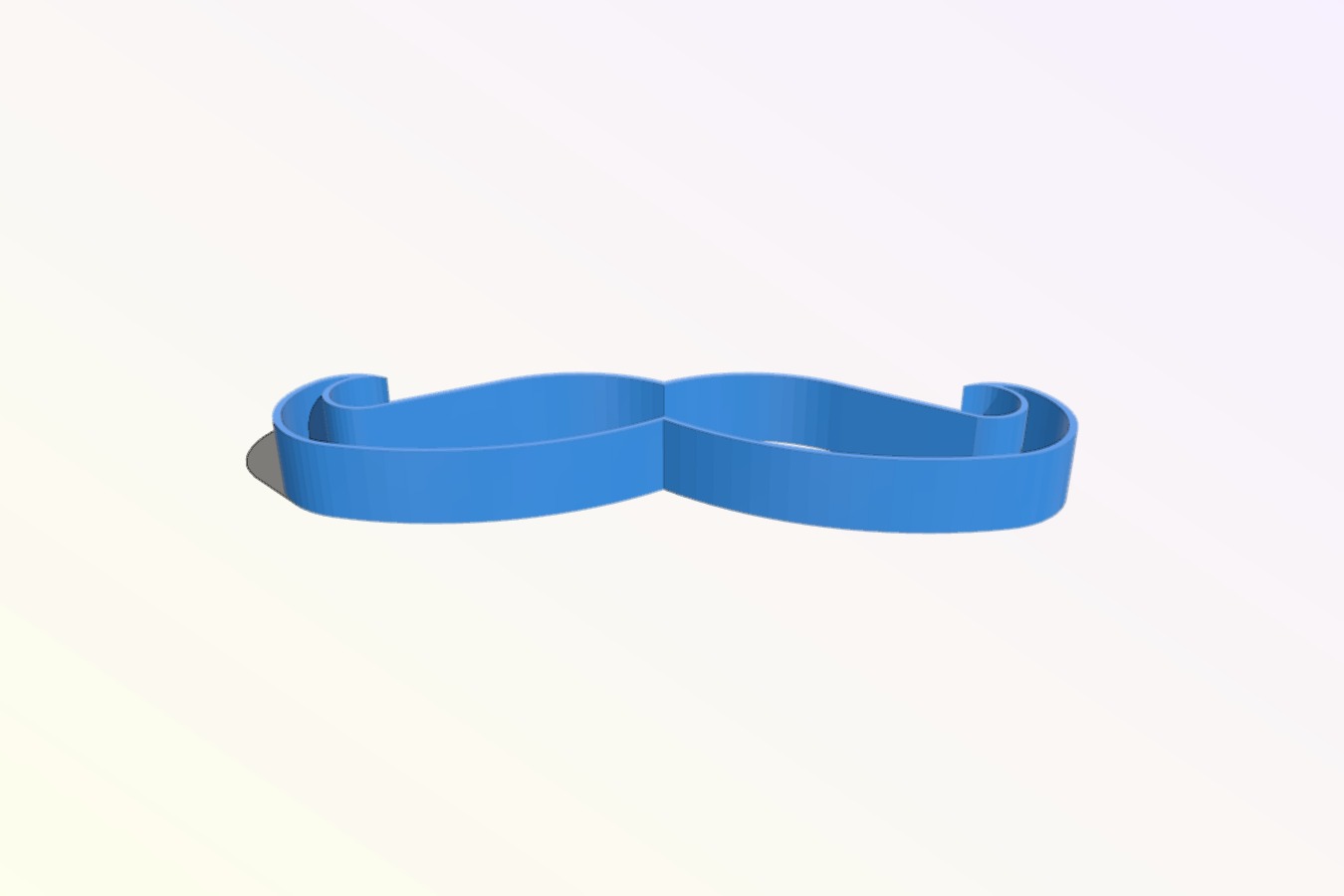 Mustache Cookie Cutter