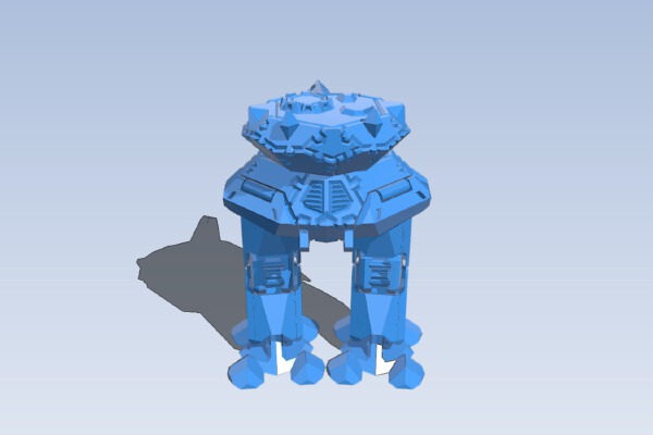 Gerzer III tankoped | 3d print model