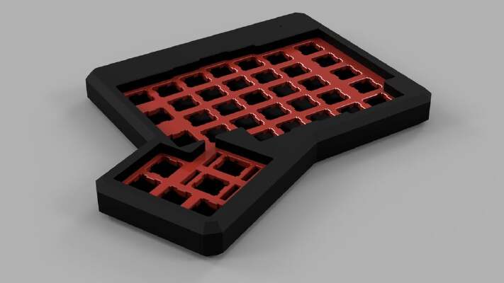 PrintDox Ergodox Case | 3d print model