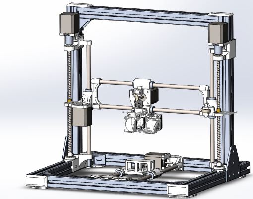 Omicron 3D printer (V3) | 3d print model