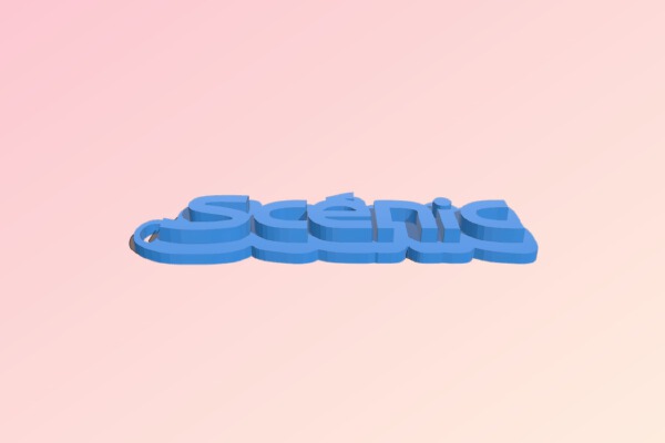 Renault Scenic Keychain | 3d print model