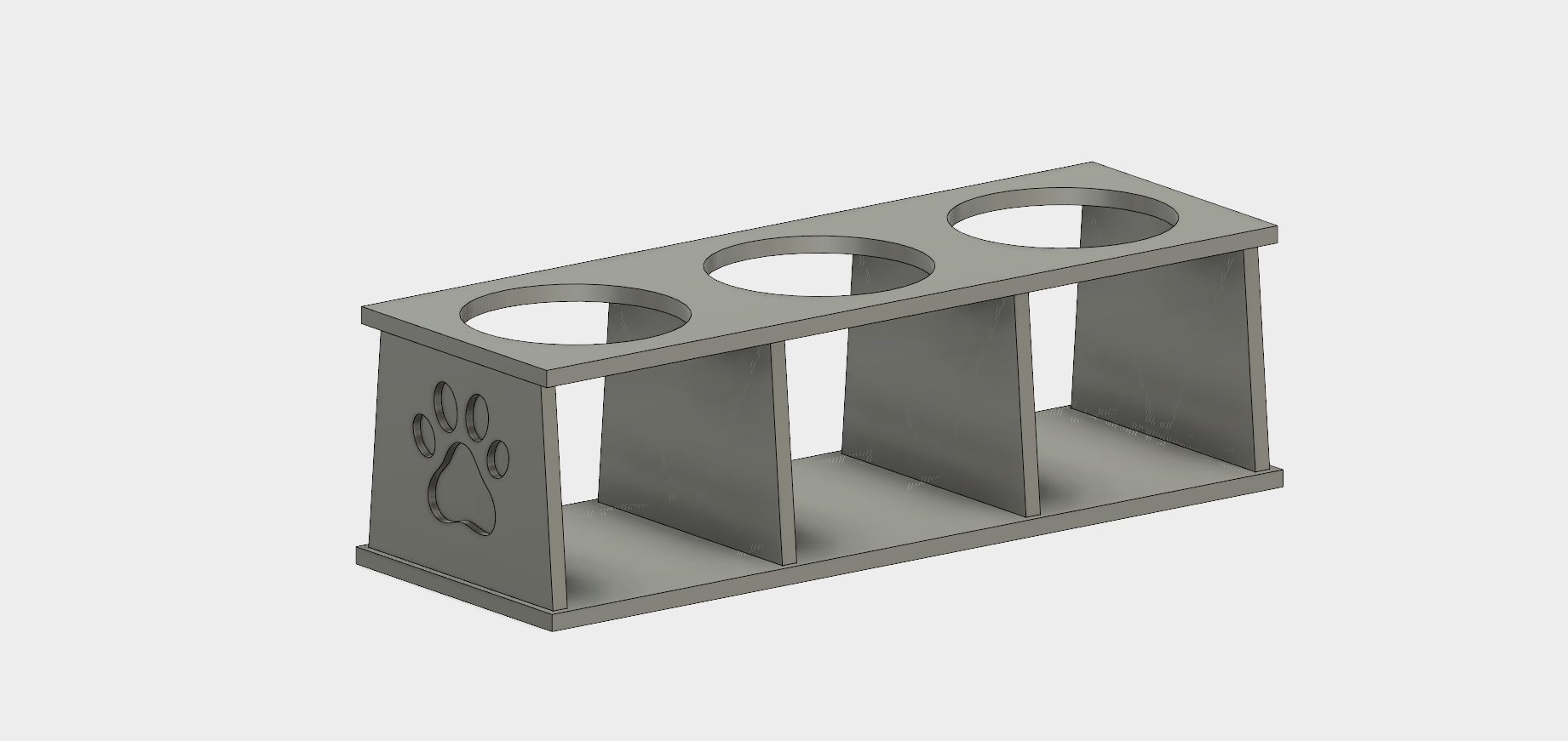 Cat Bowl Holder