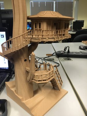 Tree House | 3d print model