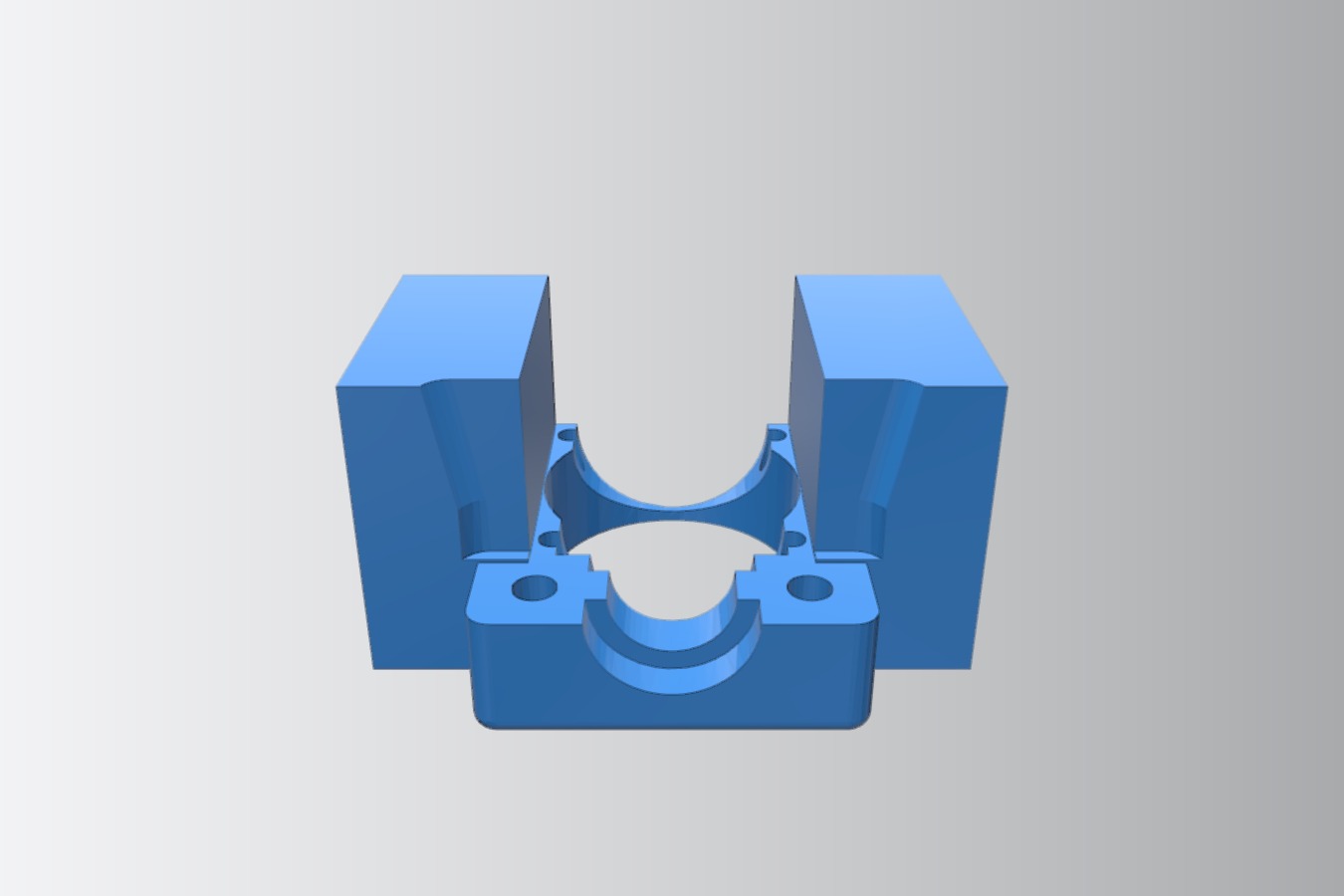 HyperCube Hotend Clamp With Print Cooling