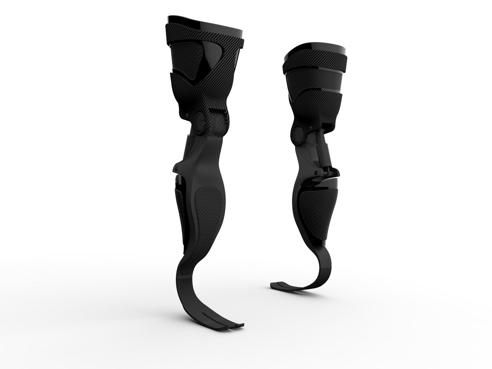 Prosthetic leg from GrabCAD by Dexter