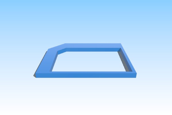 NanoSIM_MicroSIM Adapter | 3d print model