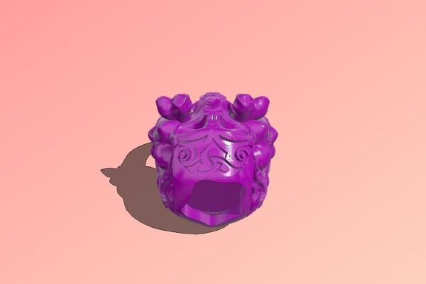 Skull ring | 3d print model