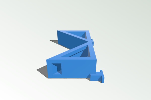 LACK rasperry Pi mounting bracket | 3d print model