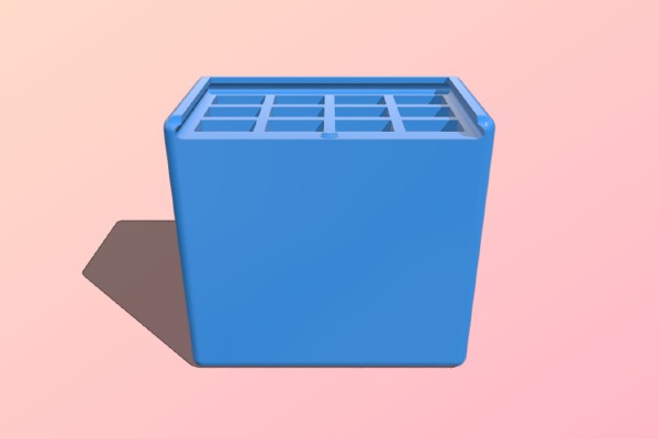 Travel Case for E-flite or Tiny Whoop 1S Batterys | 3d print model