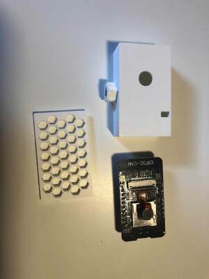 Case with kodak thread for ESP32CAM + CH340 | 3d print model