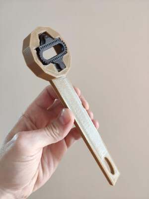 Shimano SPD alignment tool | 3d print model