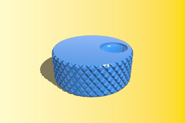 Knob for RepRap Full Graphic LCD | 3d print model